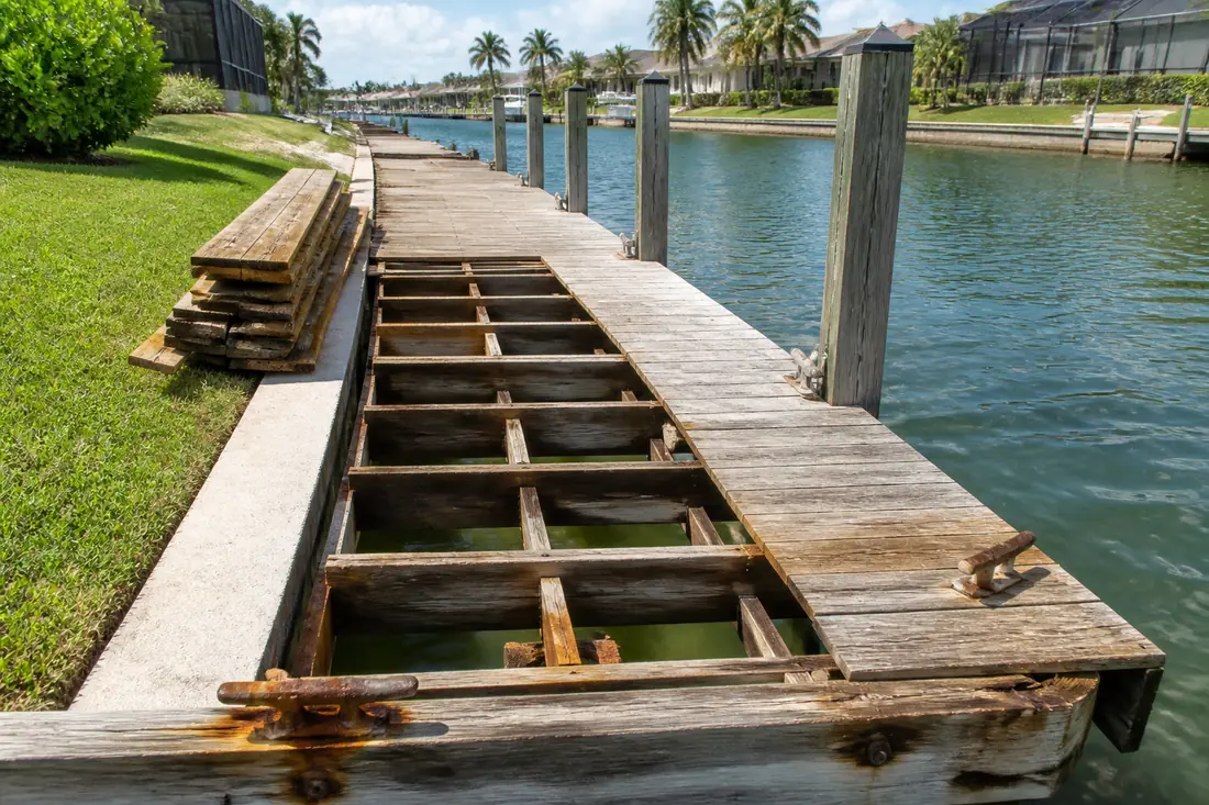 Boat Dock Repair project