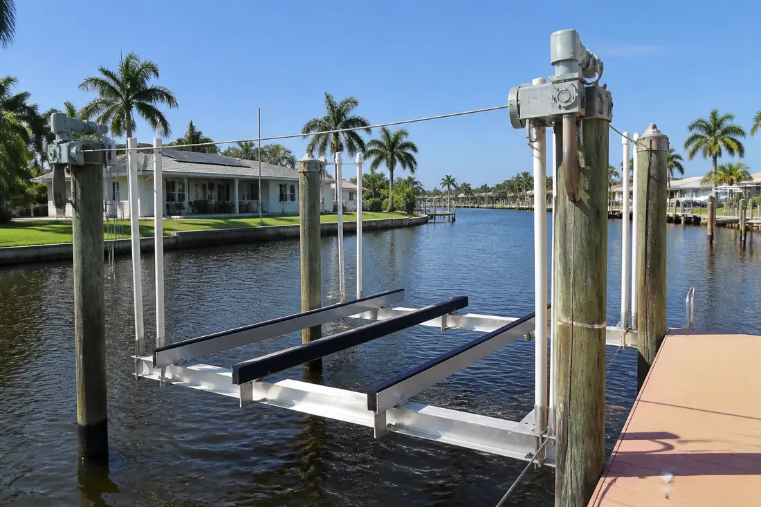 Boat Lift Installation project