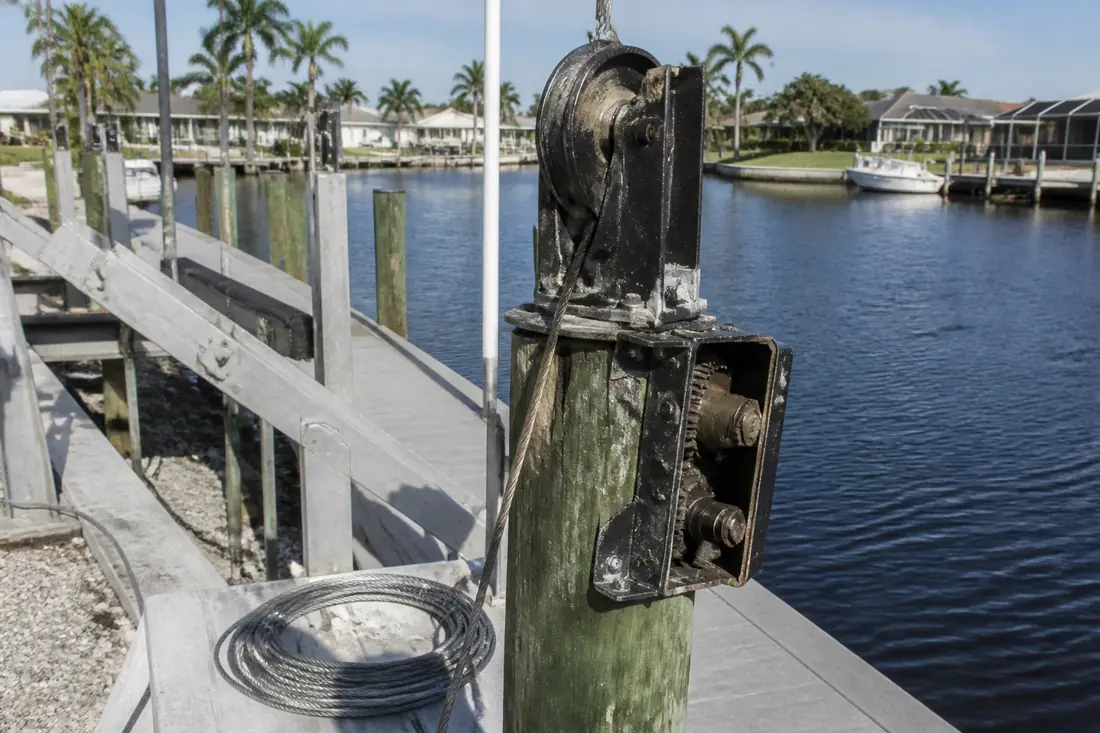 Boat Lift Repair project