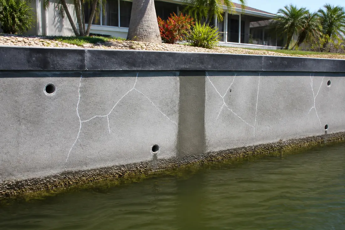 Seawall Repair by Cape Coral Seawall Pros