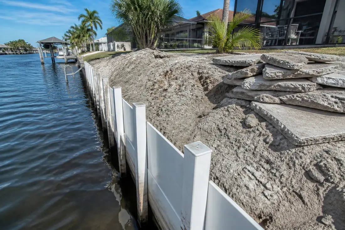 Seawall Replacement by Cape Coral Seawall Pros